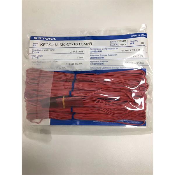 日本原裝進口KYOWA應(yīng)變片KFGS-02-120-C1-16 R15C2