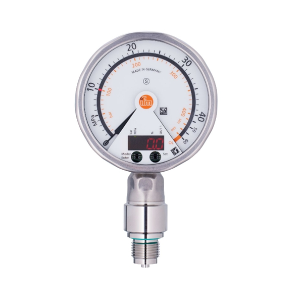 德國IFM易福門帶模擬顯示屏的齊平式壓力傳感器PG2733 PG-025-REA01-MFRKG/US/ /P