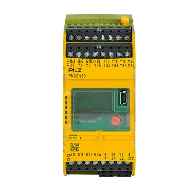 PILZ皮爾茲德國(guó)繼電器  PNOZ yi3 2DI T3A