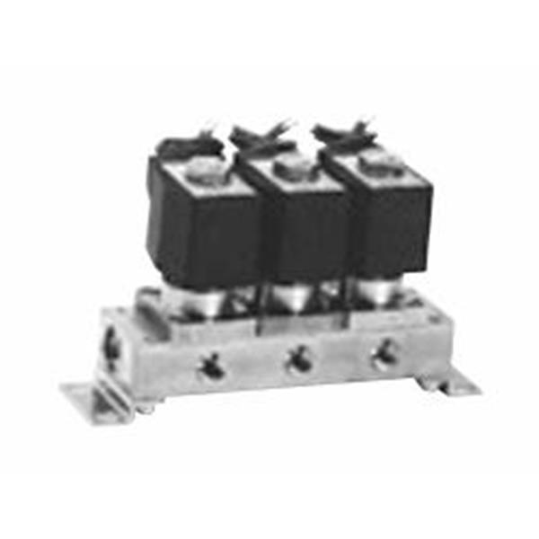 CKD喜開理多種流體直動式2通電磁集成閥GAB412G-1-0-AC100V