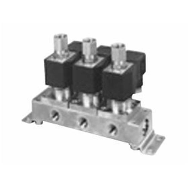 CKD喜開理多種流體直動式2通電磁集成閥GAG433N-5-10-DC 100V